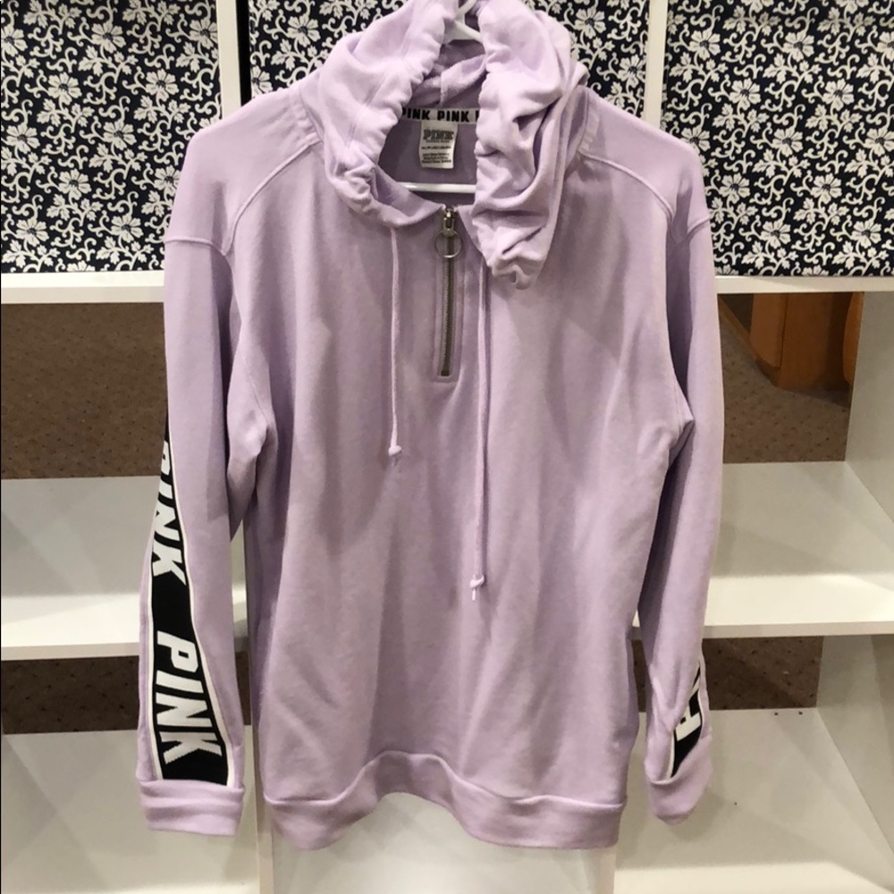 Half Zip Light Purple Jacket - image 2